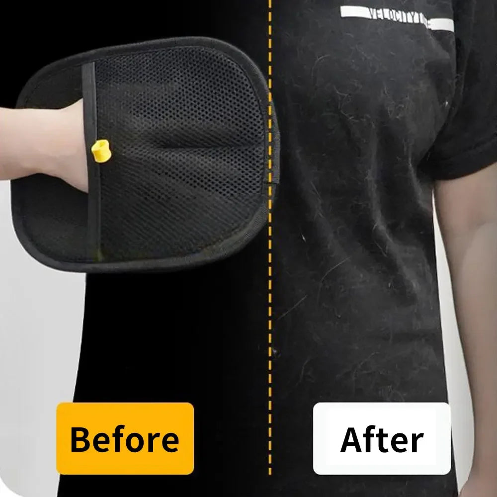 Magic Pet Hair Remover Glove – Effortlessly Remove Dog & Cat Fur from Furniture, Carpets & Clothing